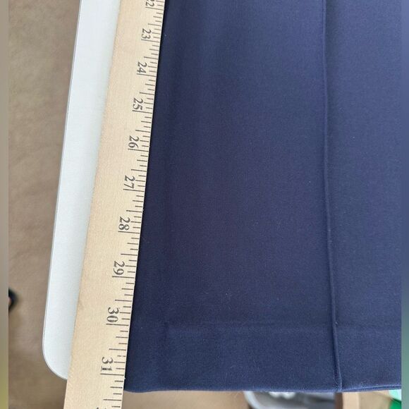 NWT*** SPANX pbp Hi Rise Flare Pants in Classic Navy - Size M - Picture 15 of 15